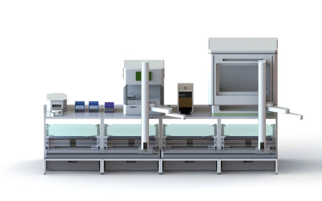 Genomics workflow LINQ bench example